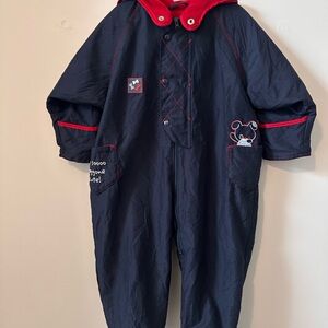 SOLD Vintage Weatherproof Infant Snowsuit